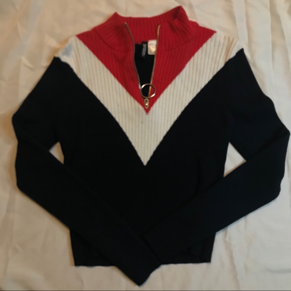 Cropped sweater
